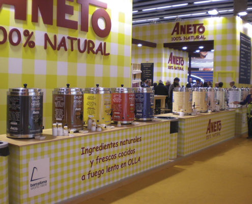 trabajos stands y exposiciones
